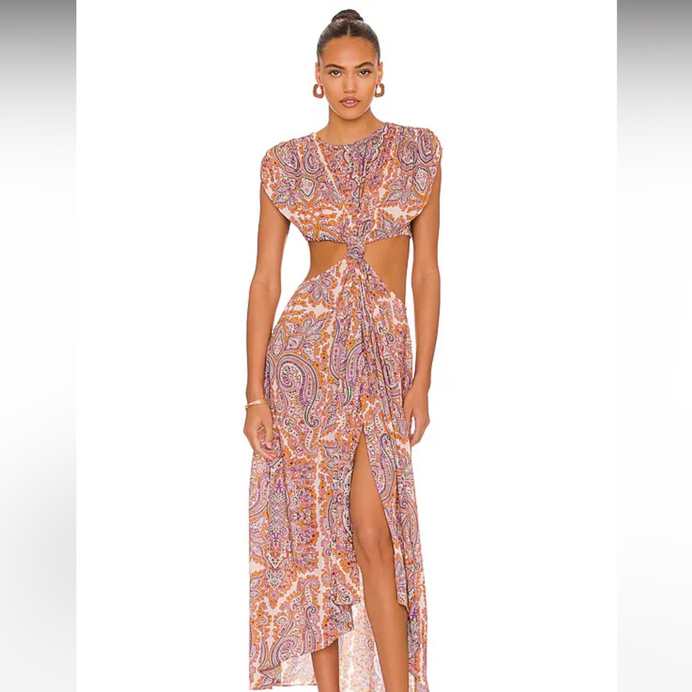 Lacademie Cut-Out Maxi Dress